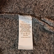 Haggar in Motion Men's 1/4 Zip Long Sleeve Pullover Gray Sweatshirt Size 2X image 5