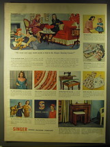 1946 Singer Sewing Centers Ad - My mom says your mom needs a trip - £14.78 GBP