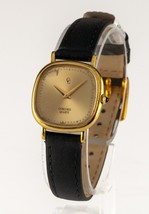 Concord Women&#39;s 18k Yellow Gold Quartz Watch W / Leather Band-
show orig... - $21,701.35 MXN
