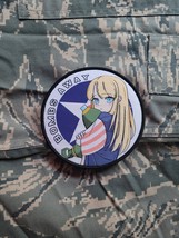 American Bikini Girl anime pinup morale patch — FEI Corp