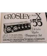 Antique Radio Classified Shop Cover 1989 Ephemera Advertising 8.5X5.5 Inch  - $10.00