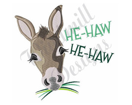 Donkey - Machine Embroidery Design - £2.74 GBP