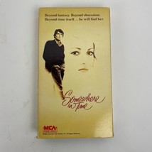 VHS Somewhere In Time Christopher Reeve PG 104 Minutes 1980 MCA Home Video - £8.52 GBP