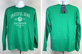NWT Grateful Dead The Garden Boston Massachusetts T Shirt Mens Medium Green - £23.22 GBP