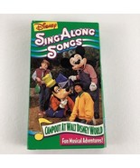 Disney Sing Along Songs VHS Tape Campout At Disney World Musical Adventures - $24.70