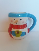 Bay Island Snowman Mugs Coffee Hot Cocoa Cups Christmas Winter (Pre-owned) - £4.72 GBP