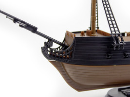 Level 2 Easy-Click Model Kit The Black Diamond Pirate Ship 1/350 Scale M... - £35.82 GBP