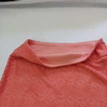 Cato Women's 10 Peach Size Zipper Pull-On Straight & Pencil Tassel Bottom Skirt image 9