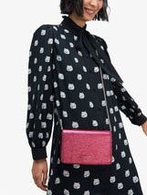 Kate Spade Spencer Chain Crossbody Wallet Metallic Pink Clutch PWR00158 NWT $188 - £65.23 GBP
