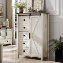 5 Drawers Storage Organizer Dresser for Bedroom - £225.19 GBP