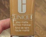 Clinique Stay-Matte Oil-Free Makeup WN 114 GOLDEN (D) Foundation Sealed ... - $23.36