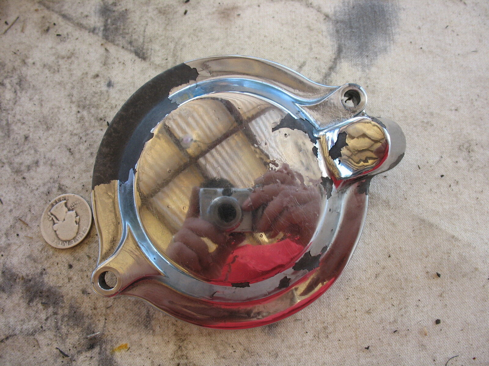 FRONT CYLINDER HEAD COVER 1983 83 YAMAHA XV920 VIRAGO - $16.40