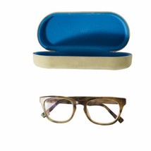 Warby Parker Preston 210 Matte Eyeglass Square Frames Only 49-20 140 Tortoise - £44.68 GBP