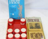 Civil War Picture History Filmstrip &amp; 100 Famous Battles Trading Cards - £20.48 GBP