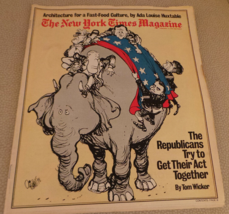 New York Times Magazine Republicans; author Tom Robbins; Opera; Fashion 1978 VG+ - £14.61 GBP