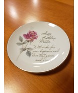 MOTHER&#39;S BIRTHDAY:  AMERICAN GREETINGS CORP LASTING TREASURES 4&quot; MINI PLATE - £7.85 GBP