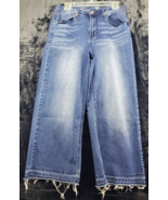 Seven7 Jeans Women Size 12 Blue Denim Cotton Pockets Belt Loops High Ris... - £11.75 GBP