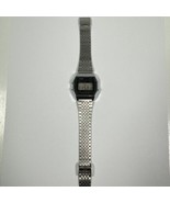Casio A153 595 Men’s 34mm Digital Watch Black Face Steel Japan Vtg New B... - £86.03 GBP