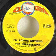 The Impressions – Fool For You 7" Single 1968 Promo Curtom Soul 45 RPM - $5.69