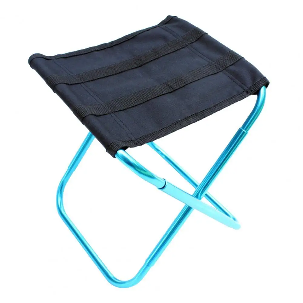 Aluminium Alloy Folding Fishing Chair Lightweight Picnic Camping Stool Furniture - £15.79 GBP