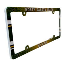 North Dakota State Bison NDSU License Plate Frame New Plastic - $11.64