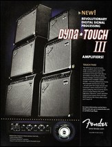Fender Dyna-Touch III Series Amp 2004 amplifier advertisement 8 x 11 ad print - £3.32 GBP