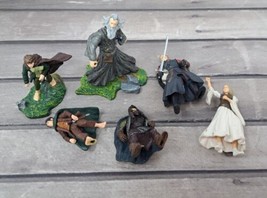 Lord of the Rings LOTR Battle Scale Mini Figure Lot (6) Gandalf Gimli Boromir - £9.00 GBP