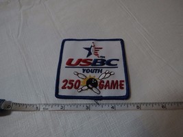 USBC United States Bowling Congress 250 game patch award kids YOUTH pins... - $10.29