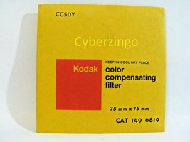 Kodak CC50Y 1496819 Color Compensating 75mm x 75mm Filter PREOWNED - £12.60 GBP
