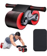 Automatic Rebound Abdominal Wheel Kit - Ab Roller Workout Equipment, Ab ... - £33.14 GBP