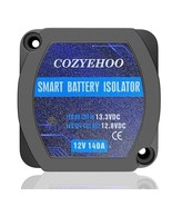 12V 140 Amp Smart Dual Battery Isolator Voltage Sensitive Relay Kits Sma... - $24.99
