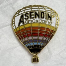 Asendin Amoxapine Hot Air Balloon Medication Company Corporation Lapel H... - £6.28 GBP