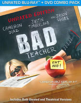 Bad Teacher (Two-Disc Blu-ray/DVD Combo) Jason Segel, Cameron Diaz Blu-ray--C90 - £6.86 GBP