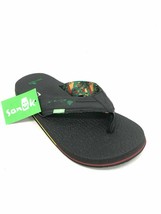 Sanuk Mens Lei&#39;d Back Hawaii Yoga Mat Flip Flops Comfort Sandals Style SMS10820S - £47.96 GBP