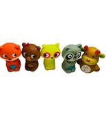 Mixed Lot 6 Animal Finger Puppets Bath Toys My B Toys Giggle &amp; Grow Cake... - $11.40