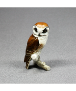 Hutschenreuther Screech Owl Miniature Figurine 8344 German Porcelain - $550.13 MXN
