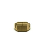 14K Gold Signet Ring Men Pinky Signet Ring Men Heavy Gold Signet Ring Men  - $1,450.46+