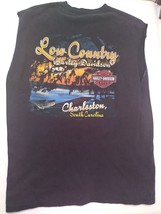 Vintage Harley Davidson sleeveless shirt. Low Country Charleston. Made i... - £36.58 GBP
