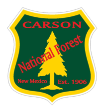 3&quot; carson national forest new mexico bumper sticker decal usa made - £20.15 GBP