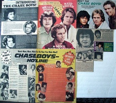 BRIAN FONG ~ Ten (10) Color and B&amp;W Vintage Clippings, Articles, Pin-Up frm 1974 - £4.61 GBP