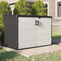 SHED STORAGE GARDEN TOOL OUTDOOR STORAGE PLASTIC SUNCAST RESIN SHEDS GAR... - $672.99