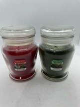 Yankee Candle Lot Simply Home &quot;Christmas Magic&quot; and &quot;Christmas Pine&quot; 3.6 Oz - £15.65 GBP