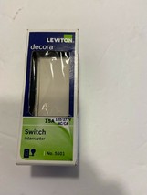 Leviton Decora Plus Switch Interruptor No. 5601- 15A 120/277V AC/CA - £3.56 GBP