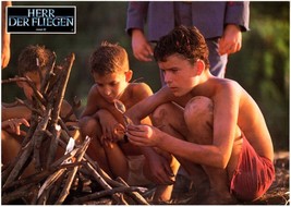 *William Golding&#39;s LORD OF THE FLIES (90) Young Boys in Underwear Build a Fire - £27.97 GBP