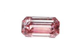 Argyle 0.18ct Natural Loose Fancy Intense Pink Color Diamond Emerald 4PR Certed - £17,883.96 GBP