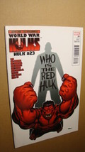 Hulk 23 *VF/NM 9.0* World War Hulks Origin Story Red Hulk - £7.09 GBP