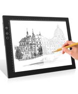 Portable Rechargeable A4 LED Light Box Ultra-Thin Adjustable Light Pad - $37.46 CAD