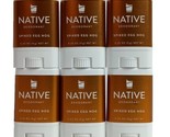 6X Native Limited Edition Spiked Eggnog  Deodorant Mini Travel Size .35 ... - £16.19 GBP
