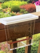 AcuRite Clear Waterfall Plastic Rain Gauge 1.5&quot; x 8&quot; x 9&quot; -5-inch Capacity - $289.36 MXN