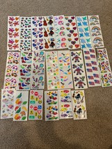 Vintage Sandylion Sticker Collection Lot Pearl Prismatic Cat Dog Bird Fish music - £72.79 GBP